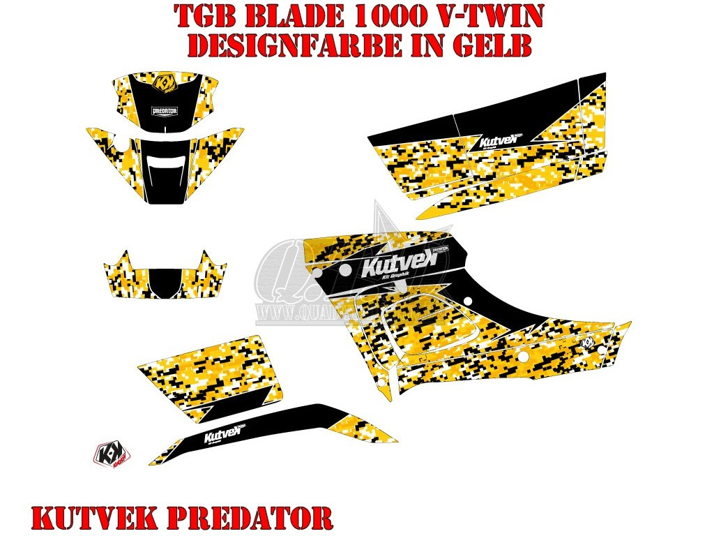 Predator Yellow for TGB Blade 1000 V-Twin